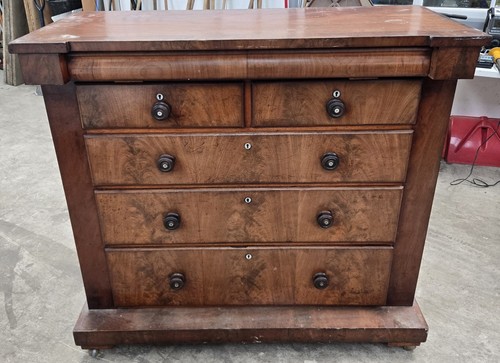 Antique mahogany scottish - antique,