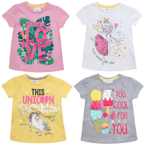 Girls short sleeve - girls, mermaid