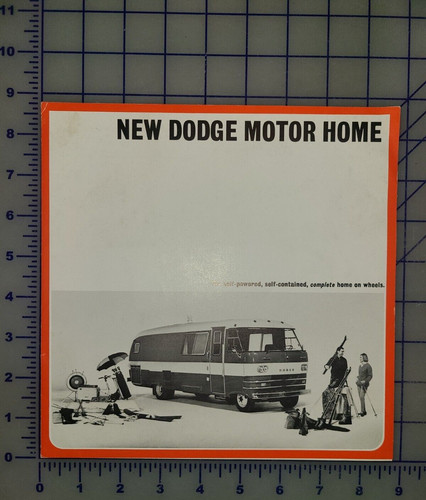 1966 dodge motor home brochure - 1966,