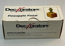 Deck post finial decorative