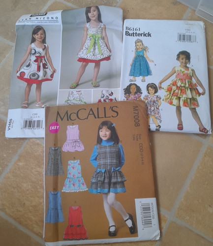 Girls sewing patterns bundle - sewing,