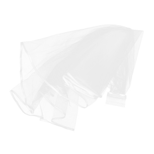 Soft tulle bridal - bridal, white