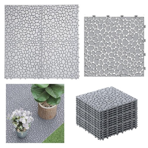 Cobblestone floor look tiles - floor,