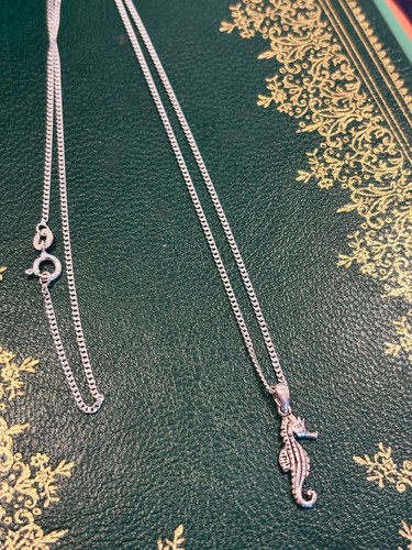 925 silver 19mm seahorse - 925,