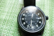 Hamilton khaki titanium - hamilton, black