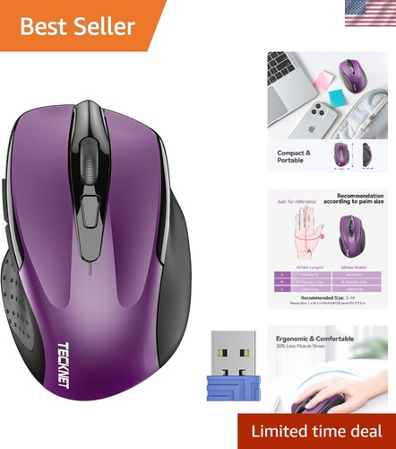 Wireless mouse 4g ergonomic - wireless, 2.4g