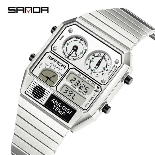 Sanda multifunction watch - sanda,