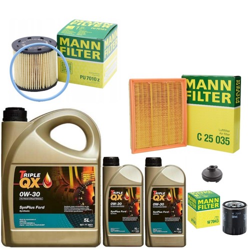0w30 mann filters service - 7l,