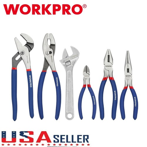 Workpro 6pc steel plier - steel,