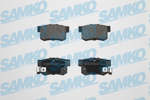 Brake pad set disc - brake, for