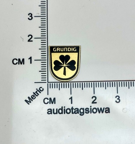 Grundig tape deck logo - grundig, custom