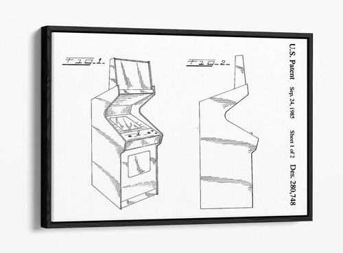 Arcade machine patent - arcade,