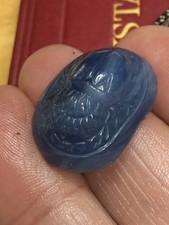 Vintage Glass Scarab Beetle