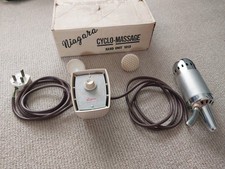 Vintage Vibrating Niagara Cyclo Massaging Hand Unit 1013 With Attachments