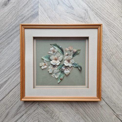 Vintage decoupage flowers - vintage, 3d