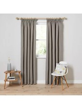 John Lewis Arlo Pair Lined Pencil Pleat Curtains Storm Grey W167 x Drop 274cm