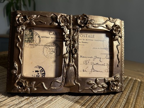 Vintage antique bronze ornate - antique,