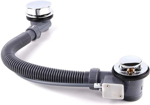 Heavy duty chrome bath - bath, waste