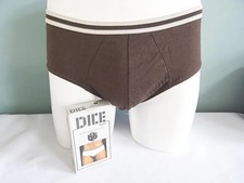 Vintage Mens Briefs 1980s Dice