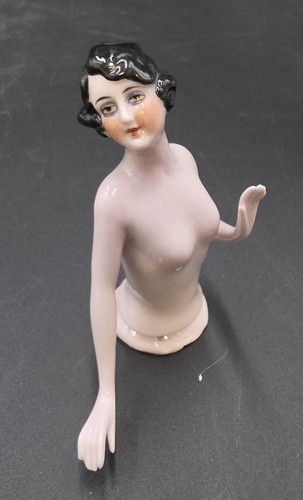 German half doll polished - half,