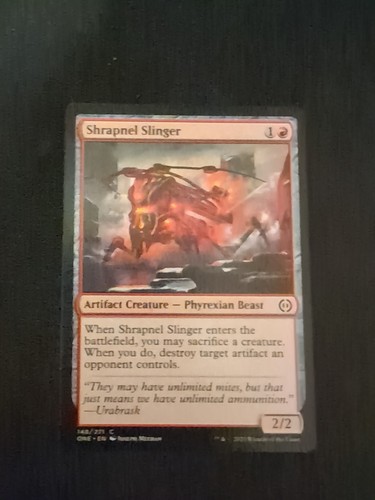 Mtg shrapnel slinger free - shrapnel,