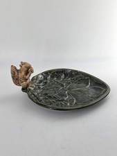 Vintage Majolica Squirrel