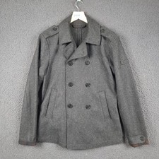 GAS Pea Coat Mens M Medium