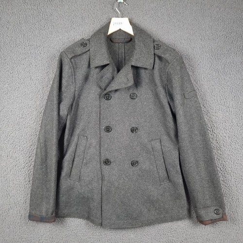 Gas pea coat mens medium - pea, m