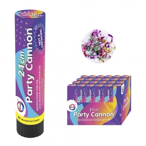 Party cannons 21cm - 21cm, |
