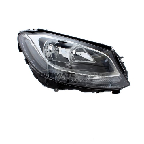 Halogen headlight mercedes - headlight,