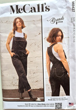 MCCALLS PATTERN 8437  OVERALLS