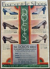 1930’s DOLCIS SHOES Flyer
