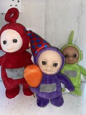 Teletubbies 26cm Talking Po And Dipsy Party Soft Plush Toys