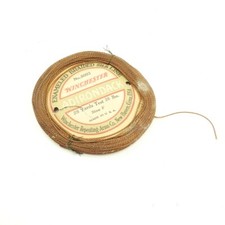 Vintage Winchester Adirondack Braided Silk Fly Line Card.