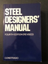 Steel Designers Manual fourth edition revised 1990 Constrado BSP Books 