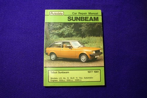 Talbot sunbeam 1977 1981 - sunbeam, 1977-1981