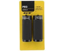GT BMX Pegs,BLACK ALLOY SET