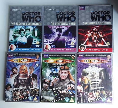 Bundle dvds doctor who - doctor,