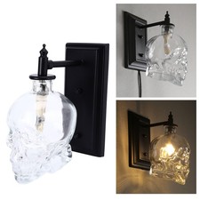 Crystal Skull Wall Lamp G9
