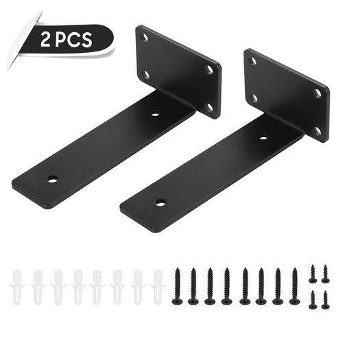 Pack floating shelf brackets - 2,