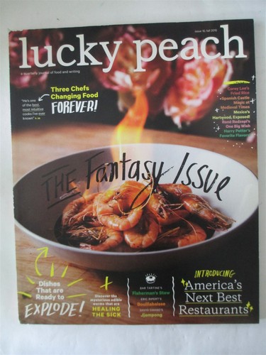 Lucky peach magazine issue - peach,