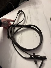 Brown Rubber Reins Pony