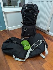 Osprey Poco Plus Child Carrier with Rain Cover & Sun Shade & carrybag