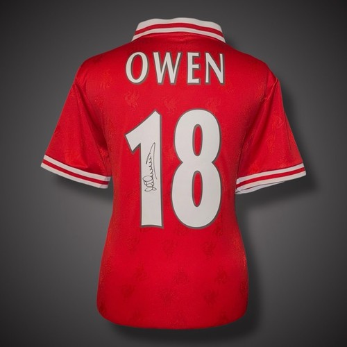 Michael owen hand signed - michael,