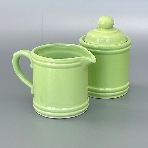 Vintage lime green milk jug - lime, &