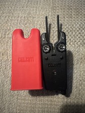 Delkim Txi D Carp Bite Alarm Red Led With Red Case And Snag Ears (9r)