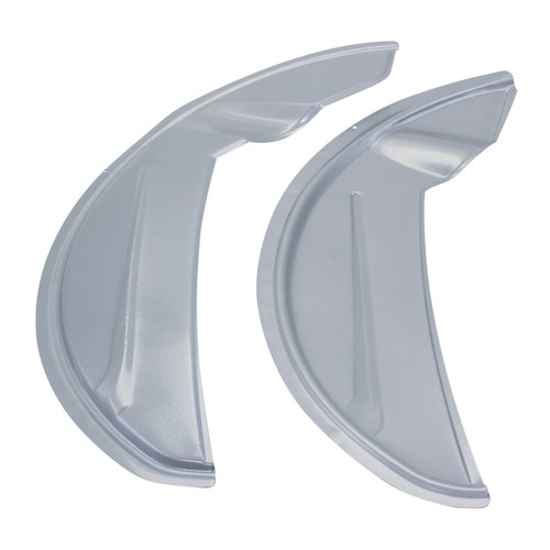 Fender mudguard set gray - , rear