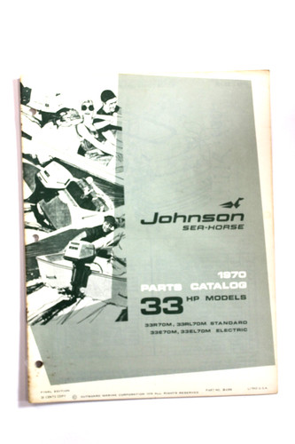 Johnson seahorse model - 33, hp