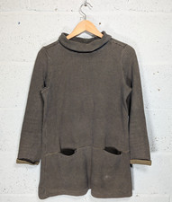 Seasalt Mawgan Porth Tunic Womans Size 12 Yellow & Blue Cotton