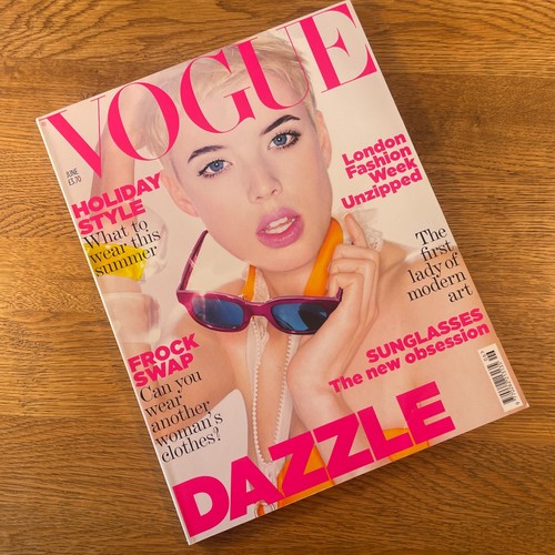 British vogue magazine - british, june